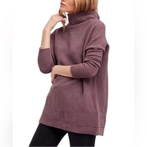 FREE PEOPLE Ottoman Ribbed Tunic Sweater